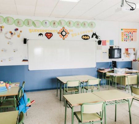 school Cleaning - This is a 47,000 SF school that was cleaned by us 5 days a week. We have had this contract for 5 years and have great standing reputation with this company and many others.