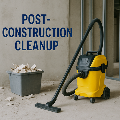 Post Construction Clean Up - Post-construction cleaning remains essential because it removes dust, debris, and leftover materials to provide safety and cleanliness. The specialized cleaning service handles both residential establishments and commercial properties to remove fine dust, paint splatters, and construction material buildup. The team provides flawless surface completion by conducting thorough cleaning operations on all areas, including the floors, walls, windows, and fixtures.
Our staff uses HEPA filter vacuum systems equipped with industrial dusters and sustainable cleaning solutions to remove dangerous particles and allergens effectively. A systematic cleaning approach involving deep sanitization tasks, debris clearance, and complete surface cleaning gives customers a pristine environment. Each inspection area receives complete attention to ensure safety and the highest cleanliness standards. Post Construction Clean Up - Post-construction cleaning remains essential because it removes dust, debris, and leftover materials to provide safety and cleanliness. The specialized cleaning service handles both residential establishments and commercial properties to remove fine dust, paint splatters, and construction material buildup. The team provides flawless surface completion by conducting thorough cleaning operations on all areas, including the floors, walls, windows, and fixtures.
Our staff uses HEPA filter vacuum systems equipped with industrial dusters and sustainable cleaning solutions to remove dangerous particles and allergens effectively. A systematic cleaning approach involving deep sanitization tasks, debris clearance, and complete surface cleaning gives customers a pristine environment. Each inspection area receives complete attention to ensure safety and the highest cleanliness standards.