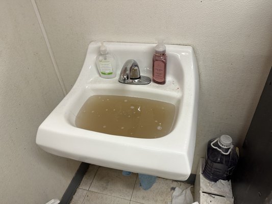 Bathroom Sink Clog in Mall - A clogged bathroom sink in a busy store located in a popular mall. Build-up of organic matter overwhelmed the corroded piping and clogged the drain. We were able to replace the drain and then ran the power-snake to clear the line. Back to business! Bathroom Sink Clog in Mall - A clogged bathroom sink in a busy store located in a popular mall. Build-up of organic matter overwhelmed the corroded piping and clogged the drain. We were able to replace the drain and then ran the power-snake to clear the line. Back to business!