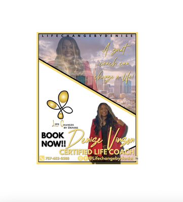 Packages Offered - My name is M. Denise Vinson. I assist individuals with making life changes with personal growth, relationships, and careers. Life coaching offers an opportunity to focus on current and future issues. I obtained my certification from the Life Coach Training Institute. Packages Offered - My name is M. Denise Vinson. I assist individuals with making life changes with personal growth, relationships, and careers. Life coaching offers an opportunity to focus on current and future issues. I obtained my certification from the Life Coach Training Institute.