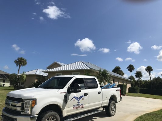 Standing Seam Roofs - Here are a few Standing Seam Projects we've done. Standing Seam Roofs - Here are a few Standing Seam Projects we've done.