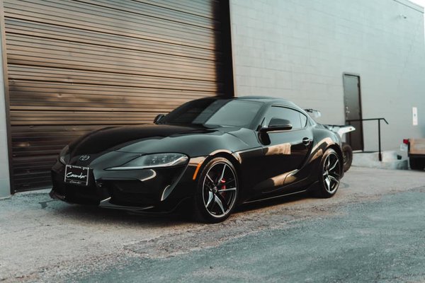 2020 Toyota supra paint correction - Bring out the depth and shine in your black 2020 Toyota Supra with a 2-step paint correction! Our experts will remove any imperfections and restore the paint to its original luster. Say goodbye to dull, hazy paint and hello to a glossy and smooth finish. Book your appointment now and see the difference a professional paint correction can make on your Supra! 2020 Toyota supra paint correction - Bring out the depth and shine in your black 2020 Toyota Supra with a 2-step paint correction! Our experts will remove any imperfections and restore the paint to its original luster. Say goodbye to dull, hazy paint and hello to a glossy and smooth finish. Book your appointment now and see the difference a professional paint correction can make on your Supra!