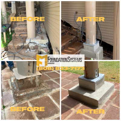 Foundation Systems Hawaii is Hawaii’s premier geostructural contractor specializing in foundation repair and geostructural construction - Foundation Systems Hawaii, Inc. is Hawaii’s premier geostructural contractor specializing in foundation repair and geostructural construction. We bring over 60+ combined years of experience and thousands of satisfied clients. We have earned the reputation of consistently surpassing each and every one of our client’s expectations. We achieve this through our uncompromising integrity, strict project control, transparency, value engineering, meticulous attention to every detail and our ever growing obsession for innovation, quality & outstanding personalized service. Foundation Systems Hawaii, LLC. is unique in the industry in that we deliberately limit the number of projects we are involved in so that our president, project managers and superintendents can dedicate the full attention your project deserves. Our clients and their representatives are always treated with courtesy, patience and respect. They know that they will always be treated fairly and are getting a great value on their investment. Project owners are delighted with a secure sense of confidence, satisfaction and pride during a project and well after its successful completion.