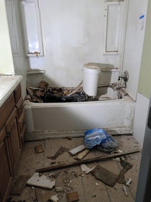 Demos and Concrete - This is some of our demos and Concrete work this season. If you need anything demo'd cleaned out and hauled off, give us a shout.
