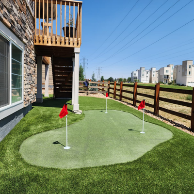 Custom Putting Green Upgrade - We installed a custom backyard putting green using premium turf designed for smooth play and durability. This setup offers the perfect balance of function and aesthetics—ideal for year-round practice without the upkeep of a traditional lawn. Custom Putting Green Upgrade - We installed a custom backyard putting green using premium turf designed for smooth play and durability. This setup offers the perfect balance of function and aesthetics—ideal for year-round practice without the upkeep of a traditional lawn.