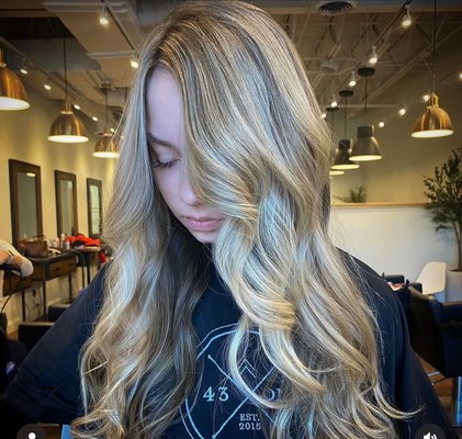 Beautiful Buttery Blonde and Birmingham’s Premier Salon 43 One! - Achieve your dream blonde at Salon 43 One, the go-to salon for blonde color near you in Birmingham, AL. From icy platinum to buttery blonde tones, our expert stylists create custom, dimensional shades that flatter your look. Book now for the best blonde color services “near me”! Beautiful Buttery Blonde and Birmingham’s Premier Salon 43 One! - Achieve your dream blonde at Salon 43 One, the go-to salon for blonde color near you in Birmingham, AL. From icy platinum to buttery blonde tones, our expert stylists create custom, dimensional shades that flatter your look. Book now for the best blonde color services “near me”!