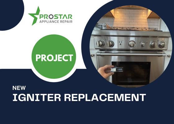 Igniter Replacement - Our certified technicians at ProStar Appliance Repair recently completed an igniter replacement for a residential gas oven in Los Angeles, CA. The client reported the oven not heating properly and clicking without ignition. After diagnosing a failed igniter, our team replaced it with a high-quality OEM part, tested gas flow and ignition timing, and confirmed full heat restoration. The appliance is now running safely and efficiently—another same-day repair completed with precision and care.
✅ Same-day service
✅ Genuine OEM parts
✅ Safe & efficient ignition system restored Igniter Replacement - Our certified technicians at ProStar Appliance Repair recently completed an igniter replacement for a residential gas oven in Los Angeles, CA. The client reported the oven not heating properly and clicking without ignition. After diagnosing a failed igniter, our team replaced it with a high-quality OEM part, tested gas flow and ignition timing, and confirmed full heat restoration. The appliance is now running safely and efficiently—another same-day repair completed with precision and care.
✅ Same-day service
✅ Genuine OEM parts
✅ Safe & efficient ignition system restored