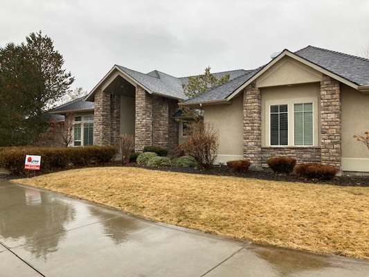 Roof replacement in Eagle, Idaho - Owyhee Roofing completed a full roof replacement on an Eagle home. This residential project reflects our dedication to quality craftsmanship, honest pricing, and on-time service that Eagle and Boise-area homeowners have trusted for over 25 years.