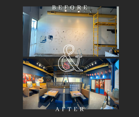 Comprehensive renovation of a restaurant - Unlock new horizons for your restaurant with our renovation services! 🌟🍴
We take pride in having recently completed a comprehensive renovation of a renowned restaurant, which included wall restoration and painting, flooring repairs, countertop restoration, electrical work, and stylish decor installation. Our team of professionals has the skills and experience needed to transform any space, making it not only beautiful but also functional.
👷♂️🎨 Check out our ‘before’ and ‘after’ photos to appreciate the quality of our work and the expertise of our specialists.
📞 Schedule a FREE consultation and estimate today! We will help you identify the changes that can transform your restaurant and attract more visitors.
Don’t miss the opportunity to make your establishment even better with our help!
#RestaurantRenovation #InteriorDesign #Restoration #ElectricalInstallation #businessservicesolutions Comprehensive renovation of a restaurant - Unlock new horizons for your restaurant with our renovation services! 🌟🍴
We take pride in having recently completed a comprehensive renovation of a renowned restaurant, which included wall restoration and painting, flooring repairs, countertop restoration, electrical work, and stylish decor installation. Our team of professionals has the skills and experience needed to transform any space, making it not only beautiful but also functional.
👷♂️🎨 Check out our ‘before’ and ‘after’ photos to appreciate the quality of our work and the expertise of our specialists.
📞 Schedule a FREE consultation and estimate today! We will help you identify the changes that can transform your restaurant and attract more visitors.
Don’t miss the opportunity to make your establishment even better with our help!
#RestaurantRenovation #InteriorDesign #Restoration #ElectricalInstallation #businessservicesolutions