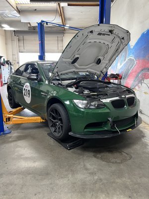 E92 M3 subframe bushings - Installation of solid rear subframe bushings and upgraded control arms on a purpose built M3 track car E92 M3 subframe bushings - Installation of solid rear subframe bushings and upgraded control arms on a purpose built M3 track car