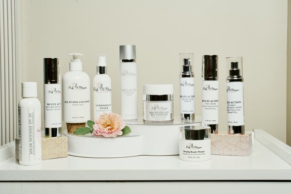 Posh & Blossom Skin Care Line - We carry our own high quality ant-aging skin care product line. Come in for an expert consultation with Joanna Stewart to begin your journey to better looking and feeling skin. Posh & Blossom Skin Care Line - We carry our own high quality ant-aging skin care product line. Come in for an expert consultation with Joanna Stewart to begin your journey to better looking and feeling skin.