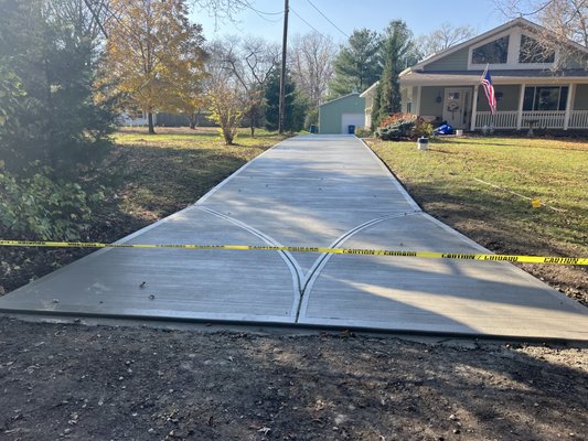 Driveway - Complete tear out and replacement in under 2 days. Driveway - Complete tear out and replacement in under 2 days.