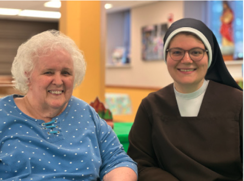 Lifestyle - While St. Agnes Home prides itself on a long reputation of dependable and loving personal care, it is the spiritual dimensions that sets St. Agnes Home apart from other senior care facilities.
The Spiritual Side-
Residents of St Agnes Home experience great comfort and consolation in the opportunity to deepen their faith.
Assisted Living-
At St Agnes Home, we like to provide just the right personal assistance to keep our residents as independent as possible and full of life.
A Continuum of Care-
Residents need not fear leaving the warm and gracious setting of St Agnes Home when their needs require more attention. Lifestyle - While St. Agnes Home prides itself on a long reputation of dependable and loving personal care, it is the spiritual dimensions that sets St. Agnes Home apart from other senior care facilities.
The Spiritual Side-
Residents of St Agnes Home experience great comfort and consolation in the opportunity to deepen their faith.
Assisted Living-
At St Agnes Home, we like to provide just the right personal assistance to keep our residents as independent as possible and full of life.
A Continuum of Care-
Residents need not fear leaving the warm and gracious setting of St Agnes Home when their needs require more attention.