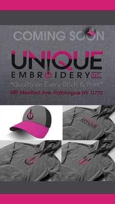 UNIQUE 2022 - "Unique Embroidery Inc, has been in business since 2007. We provide Screen Printing and Embroidery Service on T-shirts, Polos, Hoodies, Fleeces, Jackets, Hats, and Work Uniforms. Quality Service & Fast Turnaround. "Creativity is Unique as Embroidery" #embroidery #screenprinting UNIQUE 2022 - "Unique Embroidery Inc, has been in business since 2007. We provide Screen Printing and Embroidery Service on T-shirts, Polos, Hoodies, Fleeces, Jackets, Hats, and Work Uniforms. Quality Service & Fast Turnaround. "Creativity is Unique as Embroidery" #embroidery #screenprinting