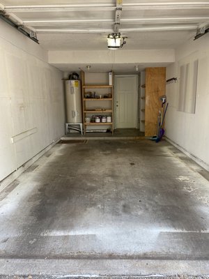 Garage cleaning - This was a deep cleaning of a whole garage unit at a residential unit Garage cleaning - This was a deep cleaning of a whole garage unit at a residential unit