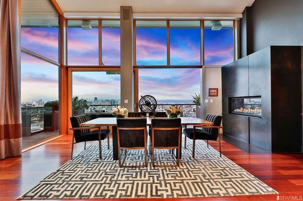 173 Beaver Street, San Francisco, CA 94114 - SOLD for $3,820,000. Represented Buyer. Singularly spectacular penthouse with unsurpassed panoramic views! This architectural tour-de-force features soaring glass walls, dramatic vaulted ceilings and a seamless melding of indoors and out. The top-floor living level offers elegant entertaining space, a sensational view dining area with custom steel fireplace, and gorgeous open kitchen with huge island and stellar appliances, all opening to an unbelievable view deck with BBQ and outdoor heater! A lofted BR/den and sexy bath float above. One level below is the sumptuous Master Suite, which opens to a tranquil rear patio & garden. The dressing area leads to the handsome Master Bath, which enjoys a double vanity and steam-shower with views of the City! The elevator services this level. The lowest floor offers the third BR suite with side patio & WI closet, plus laundry rm. Ample 1-car pkg and deeded storage! 2,501 sf living space + 1,259 decks & garage = 3,760 sf total per flooplan. Walk to shopping/dining/transit. Perfection!