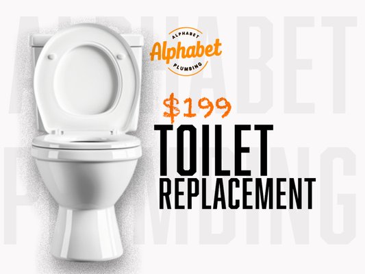 Toilet replacement - Efficiently replace your outdated or malfunctioning toilet with a modern, water-saving model. Our expert team handles every step, from removing the old fixture to ensuring a perfect seal with the new wax ring. Experience improved functionality and water efficiency in no time. Toilet replacement - Efficiently replace your outdated or malfunctioning toilet with a modern, water-saving model. Our expert team handles every step, from removing the old fixture to ensuring a perfect seal with the new wax ring. Experience improved functionality and water efficiency in no time.