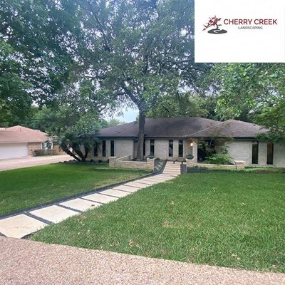 Barton Creek Project - Complete landscape remodel of front yard and backyard. Barton Creek Project - Complete landscape remodel of front yard and backyard.