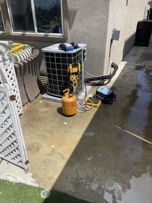 Service Maintenance - Call from new customer “units don’t seem to run correctly”
Full service maintenance on both. Optimized first unit with new capacitor, clean coil, add refrigerant, and surge protector.
Second unit: Hard start for compressor which was over drawing on amperage, with new secondary motor start.
Both u it’s static pressures were in range. Service Maintenance - Call from new customer “units don’t seem to run correctly”
Full service maintenance on both. Optimized first unit with new capacitor, clean coil, add refrigerant, and surge protector.
Second unit: Hard start for compressor which was over drawing on amperage, with new secondary motor start.
Both u it’s static pressures were in range.