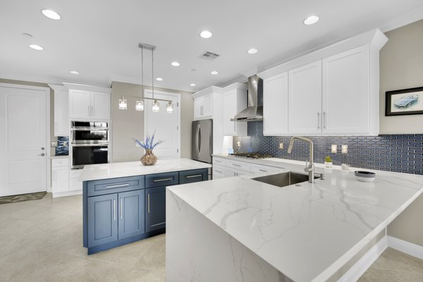 Kitchen Remodeling - This kitchen was an insurance claim due to water damage that made by leaking water line.
We worked with the insurance company to maximized the budget so we can provide this beautiful kitchen to the client.
Jane (the client) was so happy with the results - for us , it's means everting so, Mission Accomplished :) Kitchen Remodeling - This kitchen was an insurance claim due to water damage that made by leaking water line.
We worked with the insurance company to maximized the budget so we can provide this beautiful kitchen to the client.
Jane (the client) was so happy with the results - for us , it's means everting so, Mission Accomplished :)