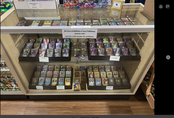 POKEMON gotta catch them all! - If you have any old Pokémon cards or Lego mini figures gathering dust, bring them up to Griff’s on Sundays! We’re open 12-6.