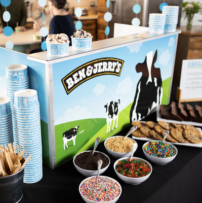 Ben & Jerry’s Ice Cream Catering - Bring some fun to your next event with Ben & Jerry’s Ice Cream Catering in Daytona Beach! Whether you’re hosting a wedding, corporate gathering, mitzvah, office celebration, or birthday party, our scoop team serves up legendary ice cream that delights every guest. From our classic catering setups to our iconic ice cream truck, we create unforgettable experiences for every occasion—big or small, indoors or out. 

Ready to make your event euphoric? Get a catering quote today!
www.benjerry.com/onedaytona/catering?utm_campaign=benjerry2023&utm_medium=cta_click&utm_source=yelp