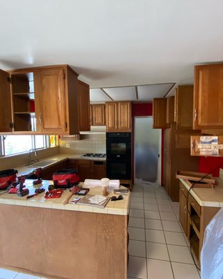 Lake Murray Kitchen - From cooking in a corner to nothing but space for prep and entertainment Lake Murray Kitchen - From cooking in a corner to nothing but space for prep and entertainment