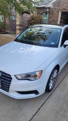 Audi A3 Deluxe Detail with stain removal - This was an Audi A3. The customer needed stain removal along with carpet cleaning. Audi A3 Deluxe Detail with stain removal - This was an Audi A3. The customer needed stain removal along with carpet cleaning.