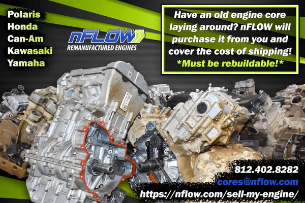 Remanufactured Engines - Remanufacture ATV/UTV Engines back to OEM specs.