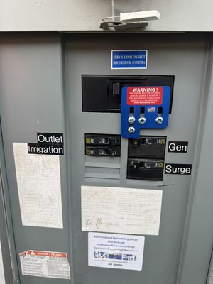 Generator interlock installation - Generator interlock installation