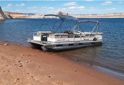 25 foot adventure boat! You're the captain! Easily fits 10 people Life vests included Full tank of gas upon delivery - MONARK SUNSPA
PONTOON BOAT
25 foot adventure boat! You're the captain!
Easily fits 10 people
Life vests included
Full tank of gas upon delivery
From $398/day*

*When booked for 4 days or more.

A $1000 Deposit is required with any purchase. Learn More