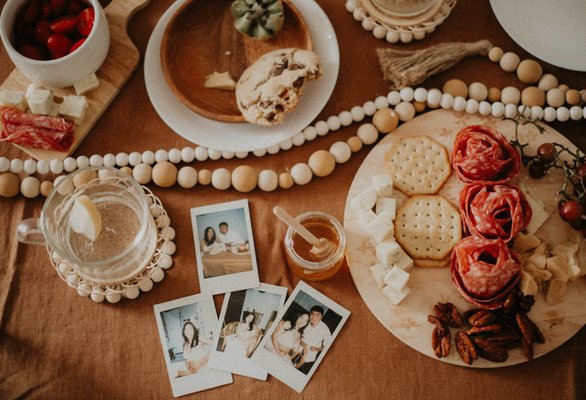 Where love multiplied, life blossomed. - Vince planned the sweetest surprise a cozy, food filled picnic and photoshoot for his love, Desi, as a beautiful push gift in celebration of their baby's arrival. With a delicious charcuterie spread, soft cushions and comfy seating, every detail was crafted for Desi to relax, enjoy and savor the moment. Thank you, Vince and Desi, for letting us share in such a tender joyful experience. 

Elated customer; 

"If you are looking to put together a beautiful experience, you have found your perfect match. Stephanie & Press are true angels who creates magic. Not only the sweetest, most patient people, they also come up with the perfect design for your event and vision. Their love for people and business show." - Desi