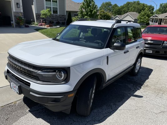 Ford Bronco sport detail! Interior and exterior! - Fun ford bronco we did today! Book now!
