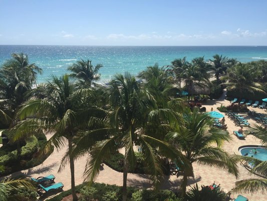 Vacation Rentals - This Beach property is one of the many properties we manage. It is a 2/2 just renovated unit with ocean views from every room: modern kitchen, furnishings, and flooring throughout—our most popular rental.