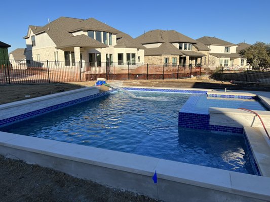 Rough Hollow Pool - 14,000 gallon pool Rough Hollow Pool - 14,000 gallon pool