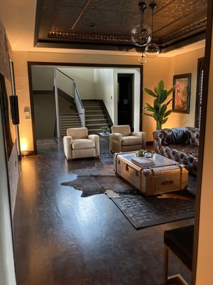 LED Floor Lighting & Replacements Project | Littleton - This was part of an ongoing project we completed with numerous lighting upgrades throughout the house. The client had wanted a "wow" factor for the lighting installation and we installed custom LED lighting in the floor to provide uplighting the rooms. LED Floor Lighting & Replacements Project | Littleton - This was part of an ongoing project we completed with numerous lighting upgrades throughout the house. The client had wanted a "wow" factor for the lighting installation and we installed custom LED lighting in the floor to provide uplighting the rooms.