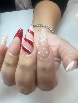 Holiday Designs - We have been in business for 11 years. We specialize in Russian manicure, gel extensions, acrylic nails, hard gels, chrome, French, ombre and any nail art design. We are conveniently located in a booth in Ten One Color Bar. Text us at (818)688-2690 to make an appointment today! Holiday Designs - We have been in business for 11 years. We specialize in Russian manicure, gel extensions, acrylic nails, hard gels, chrome, French, ombre and any nail art design. We are conveniently located in a booth in Ten One Color Bar. Text us at (818)688-2690 to make an appointment today!