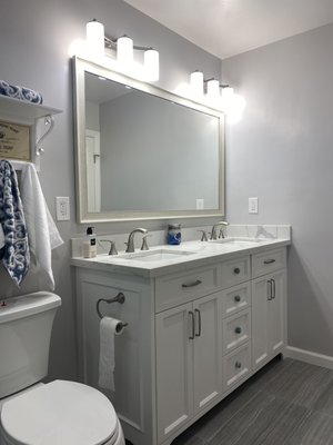 Bathroom Remodel 11/2020 - This bathroom remodel was done mainly because customers wanted a more functional bathroom where they can enjoy and relax! Bathroom Remodel 11/2020 - This bathroom remodel was done mainly because customers wanted a more functional bathroom where they can enjoy and relax!