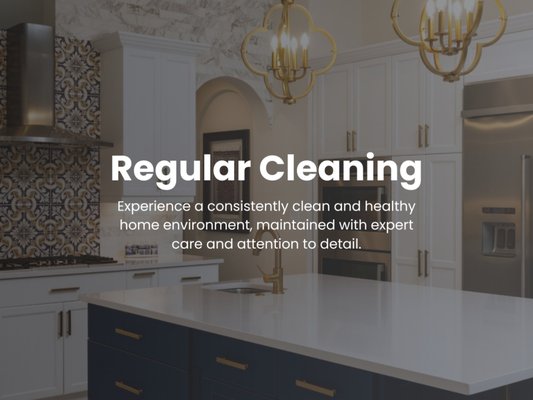 Recurring Regular Cleaning - The house is not that dirty but still needs some cleaning, and you don't have the time? Not a problem. We've got you covered. Just choose the frequency that suits you best, and we'll take care of the rest. With SF Quality Cleaning's recurring services, maintaining a spotless home or office has never been easier. Enjoy the convenience and peace of mind while we handle the cleaning for you.