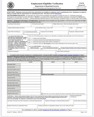 We provide I-9 document verifications - Our company charges $75-$95 based on location in Maryland for I-9’s. The fee includes printing, same day shipping if required, scanning, and the verification. We take verification seriously and validate identity. We provide I-9 document verifications - Our company charges $75-$95 based on location in Maryland for I-9’s. The fee includes printing, same day shipping if required, scanning, and the verification. We take verification seriously and validate identity.