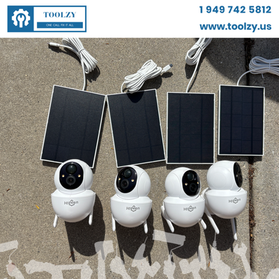 Solar CCTV - Looking for a powerful security solution that's independent of the grid?
Toolzy offers expert solar CCTV installation, providing uninterrupted surveillance even in the most challenging locations. Solar CCTV - Looking for a powerful security solution that's independent of the grid?
Toolzy offers expert solar CCTV installation, providing uninterrupted surveillance even in the most challenging locations.