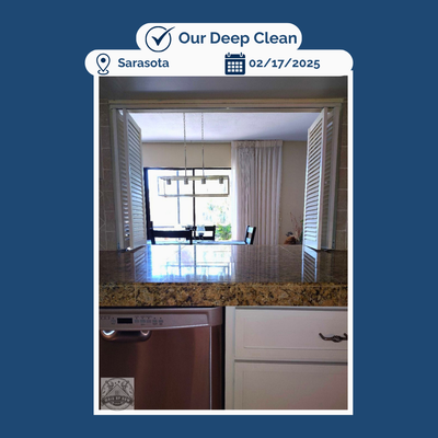 Our Deep Clean - For this Deep Clean, our professional cleaning team delivered a comprehensive top-to-bottom house cleaning service.
Every room received meticulous attention: we dusted and sanitized all surfaces, including hard-to-reach areas, baseboards, window sills, and light fixtures. In the kitchen, we deep cleaned appliances, countertops, and cabinets, removing grime and buildup.
The bathrooms were thoroughly scrubbed, with showers, tubs, toilets, sinks, and grout left spotless and sanitized. Bedrooms were carefully cleaned, with fresh linens provided, beds expertly made, and even the space under beds vacuumed and dusted.
We also vacuumed carpets and mopped all floors, leaving your home sparkling clean and refreshed. Our deep cleaning services are ideal for seasonal cleans, or even just needing a refresh - contact us today for the best deep cleaning service! Our Deep Clean - For this Deep Clean, our professional cleaning team delivered a comprehensive top-to-bottom house cleaning service.
Every room received meticulous attention: we dusted and sanitized all surfaces, including hard-to-reach areas, baseboards, window sills, and light fixtures. In the kitchen, we deep cleaned appliances, countertops, and cabinets, removing grime and buildup.
The bathrooms were thoroughly scrubbed, with showers, tubs, toilets, sinks, and grout left spotless and sanitized. Bedrooms were carefully cleaned, with fresh linens provided, beds expertly made, and even the space under beds vacuumed and dusted.
We also vacuumed carpets and mopped all floors, leaving your home sparkling clean and refreshed. Our deep cleaning services are ideal for seasonal cleans, or even just needing a refresh - contact us today for the best deep cleaning service!