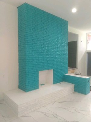 Turquoise Paint Job Done At Home - Call Today To Schedule 770-324-3983 Turquoise Paint Job Done At Home - Call Today To Schedule 770-324-3983