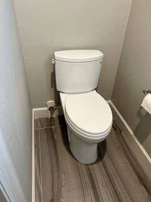 New toilets - Install new toilets with modern look and good flushing. New toilets - Install new toilets with modern look and good flushing.
