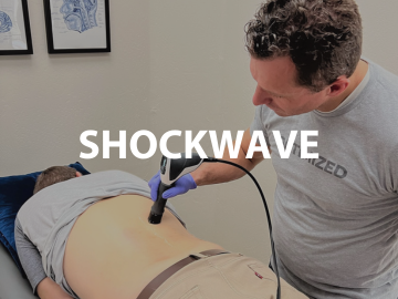 Injury Prevention & Treatment - Are you seeking effective pain relief and enhanced tissue healing? 

Look no further than Shockwave Therapy—a cutting-edge treatment designed to address musculoskeletal conditions and promote overall wellness.

At our clinic, we harness the power of Shockwave Therapy to deliver targeted pulses of high-energy sound waves to affected areas of the body. This non-invasive treatment option stimulates the body's natural healing processes, accelerating tissue repair, and reducing pain.

Shockwave Therapy is highly effective in treating a range of conditions, including but not limited to:

Plantar fasciitis: Say goodbye to foot pain caused by inflamed ligaments with our specialized Shockwave Therapy treatment.

Tendonitis: Combat inflammation and promote healing in tendons affected by overuse or injury.

Tennis elbow: Find relief from the debilitating pain and restricted movement associated with tennis elbow.

Frozen shoulder: Regain range of motion and alleviate discomfort caused by adhesive capsulitis.

Muscle strains: Speed up healing and relieve pain in strained muscles, facilitating a quicker return to activity.

Chronic pain: Experience long-lasting pain relief for conditions like lower back pain, neck pain, and more.

During a Shockwave Therapy session, our experienced and trained therapists apply a gel to the treatment area to enhance the transmission of sound waves. A handheld device is then used to administer the waves in a controlled manner, ensuring accurate targeting of the affected tissue.

Patients often report feeling mild pressure or vibrations during the treatment, but it is generally well-tolerated. The therapy stimulates metabolic activity, improves blood circulation, and promotes the formation of new blood vessels, enhancing tissue regeneration.

Shockwave Therapy is a non-surgical, non-invasive alternative to traditional treatment options such as medication or surgery. It not only provides pain relief but also addresses the underlying causes of your condition, facilitating long-term healing and preventing future recurrences.

Following a Shockwave Therapy session, you may experience some initial soreness, but this is a sign that the treatment is working. Most patients find significant pain reduction and improved mobility after just a few sessions. The number of treatments needed varies depending on the condition being treated, but our experienced therapists will create a personalized treatment plan tailored to your specific needs.

Don't let pain hold you back from enjoying life to the fullest. Discover the transformative benefits of Shockwave Therapy and experience the freedom of pain-free living. Contact our clinic today to schedule a consultation and take the first step toward enhanced well-being.