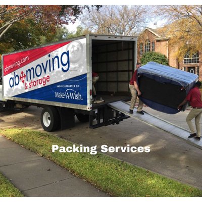 Why Do You Need Packing Services? - We get asked all the time why our customers should take advantage of our packing services in Dallas and the rest of North Texas. It’s true that it is an additional expense to your final moving quote, but what you get in return is invaluable. A packing job that may take you and your family weeks can take our team hours. You won’t have to worry about the right way to pack up specific items – our AB Moving experts have years of experience and will make sure your belongings are packed safely for the move. You can enjoy your current home until you are ready to leave it and move to your new one without lifting a finger. Why Do You Need Packing Services? - We get asked all the time why our customers should take advantage of our packing services in Dallas and the rest of North Texas. It’s true that it is an additional expense to your final moving quote, but what you get in return is invaluable. A packing job that may take you and your family weeks can take our team hours. You won’t have to worry about the right way to pack up specific items – our AB Moving experts have years of experience and will make sure your belongings are packed safely for the move. You can enjoy your current home until you are ready to leave it and move to your new one without lifting a finger.