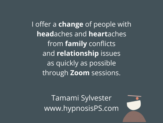 About Tamami - Hello, my name is Tamami, and I help people change their negative emotions, thoughts, and self-sabotaging habits.
I believe that these are the causes of the destruction of relationships.
I overcame my teeth grinding and 10 year back pain with hypnotherapy.
Not only that, but I stopped taking things negatively, and my relationships with people around me became much easier, and my life changed for much better.
Who could imagine that the cause was in my past events, memories and emotions!!
There is always a reason for the uncontrollable and unreasonable conditions that occur in our bodies and minds.
The conditions that appear will differ from person to person, but I want to help people because the root cause of these conditions can be the reason for ruining the wonderful relationships that we most desire.
When the people around you are no longer your enemies, and you feel safe and at peace in your own place, your self-esteem grows like bamboo and you will be able to interact with people freely, naturally, and comfortably, like a fish in water.
I wanted to offer this feeling to as many people as possible who had never experienced it, then I became a hypnotherapist.
Originally from Japan, I currently live in Palm Springs area, California, where I love sand volleyball and pickleball, my old car, all my families and friends, and my volunteer work with Trauma Intervention Programs.
And I am updating my happiest days everyday. About Tamami - Hello, my name is Tamami, and I help people change their negative emotions, thoughts, and self-sabotaging habits.
I believe that these are the causes of the destruction of relationships.
I overcame my teeth grinding and 10 year back pain with hypnotherapy.
Not only that, but I stopped taking things negatively, and my relationships with people around me became much easier, and my life changed for much better.
Who could imagine that the cause was in my past events, memories and emotions!!
There is always a reason for the uncontrollable and unreasonable conditions that occur in our bodies and minds.
The conditions that appear will differ from person to person, but I want to help people because the root cause of these conditions can be the reason for ruining the wonderful relationships that we most desire.
When the people around you are no longer your enemies, and you feel safe and at peace in your own place, your self-esteem grows like bamboo and you will be able to interact with people freely, naturally, and comfortably, like a fish in water.
I wanted to offer this feeling to as many people as possible who had never experienced it, then I became a hypnotherapist.
Originally from Japan, I currently live in Palm Springs area, California, where I love sand volleyball and pickleball, my old car, all my families and friends, and my volunteer work with Trauma Intervention Programs.
And I am updating my happiest days everyday.