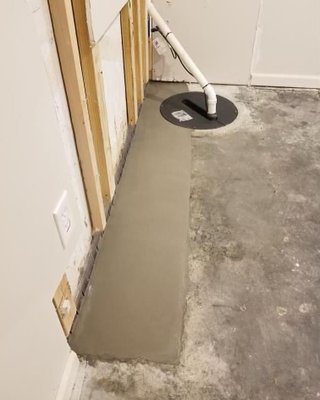 Basement Waterproofing - Interior Drain Tile waterproofing