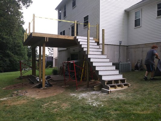 Decks - These models of decks that we build and some decks we repaired