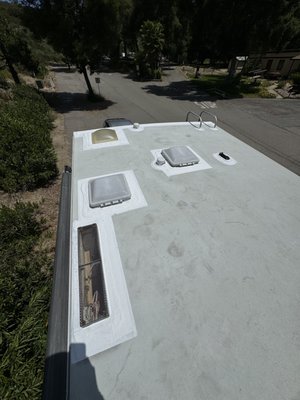 Roof seam sealing with reinforcement fabric - Don’t wait for leaks to appear, schedule inspection and maintenance today to keep your adventures worry-free.. Roof seam sealing with reinforcement fabric - Don’t wait for leaks to appear, schedule inspection and maintenance today to keep your adventures worry-free..